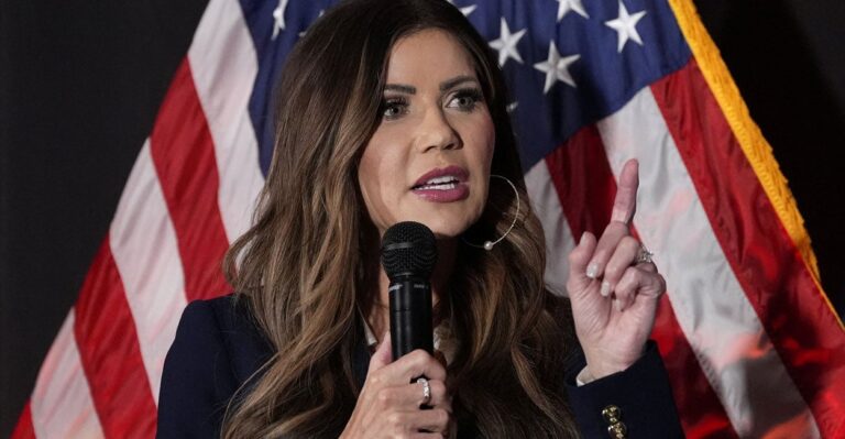 Noem Recommends Travel Ban on ‘Damn’ Nations Flooding US