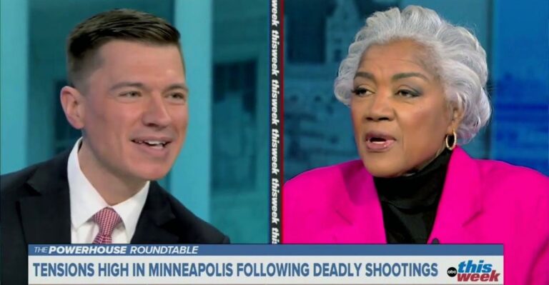 Donna Brazile Calls ICE Agents ‘Hooded Thugs’—Daily Signal’s Rob Bluey Responds