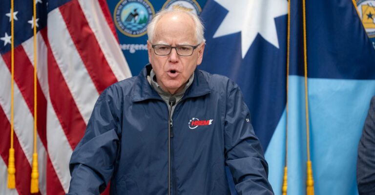 Walz Silent Following Criticism Over Comparing Illegal Alien Children to Anne Frank