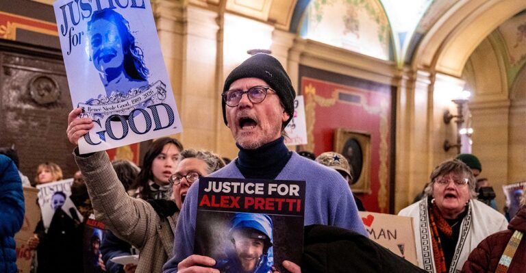Minneapolis ICE Haters Are Not So Into Peace, Love, and Understanding
