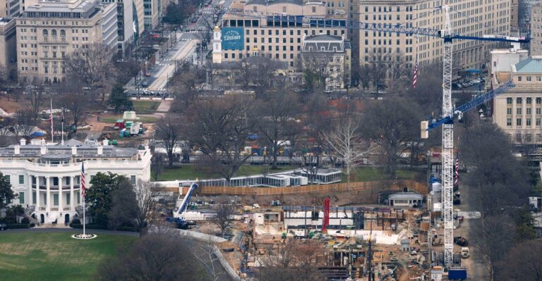 White House Ballroom Project to Include ‘Massive’ Military Complex