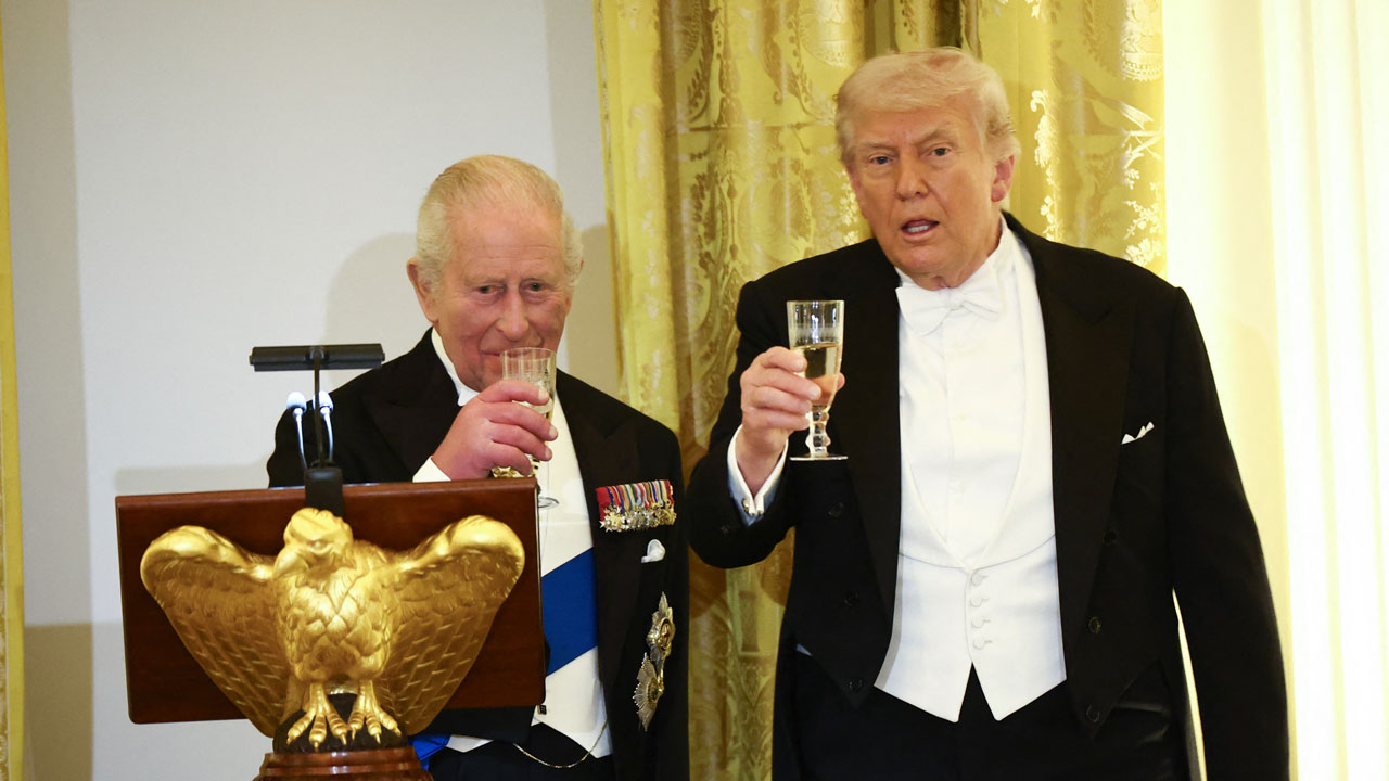 Trump Lifts Tariffs on Scotch in Parting Gift to King Charles
