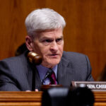 Sen. Bill Cassidy speaks at a Senate hearing.