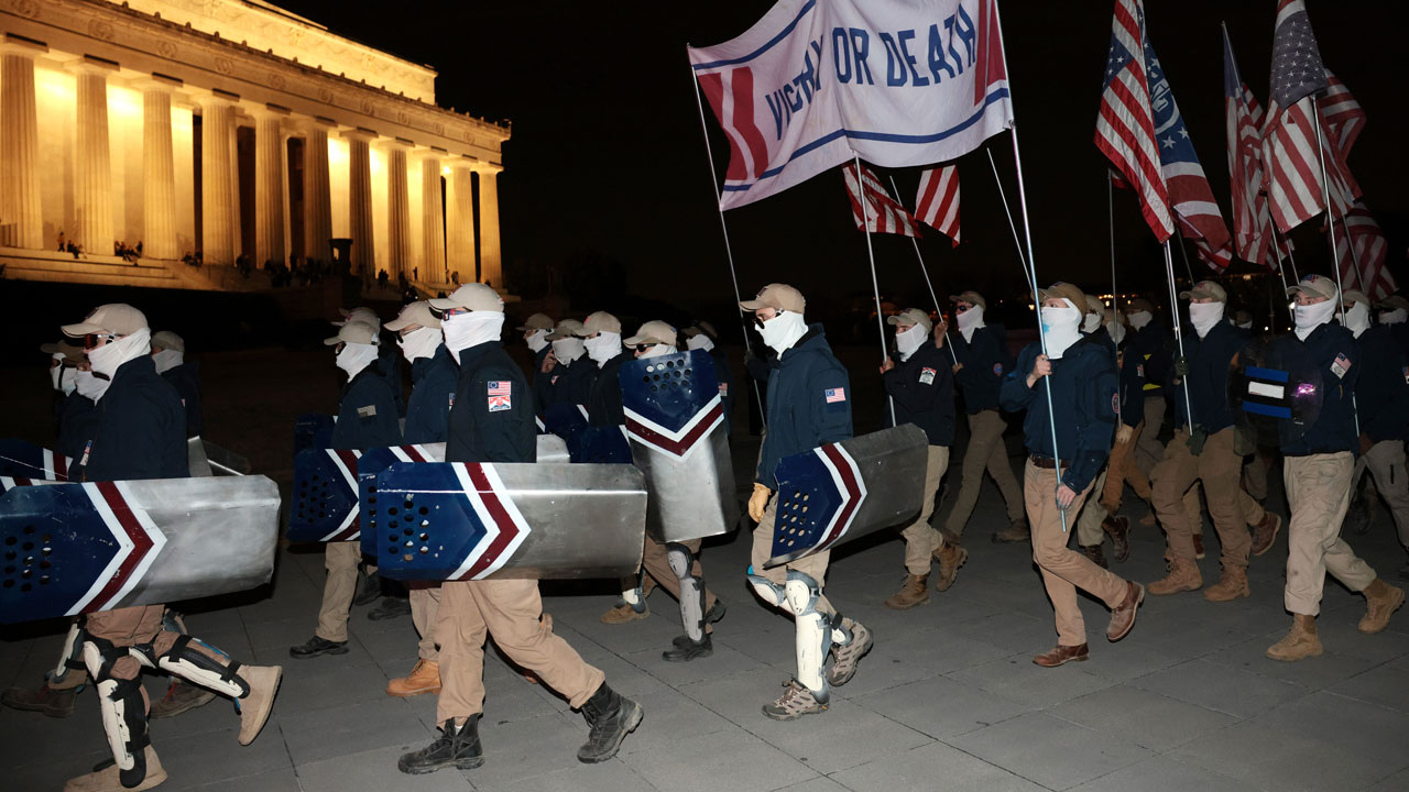‘Who Are These Masked Men?’