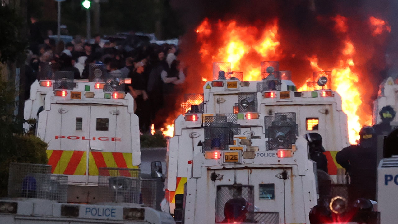 Belfast Is Burning, and the Media Won’t Say Why