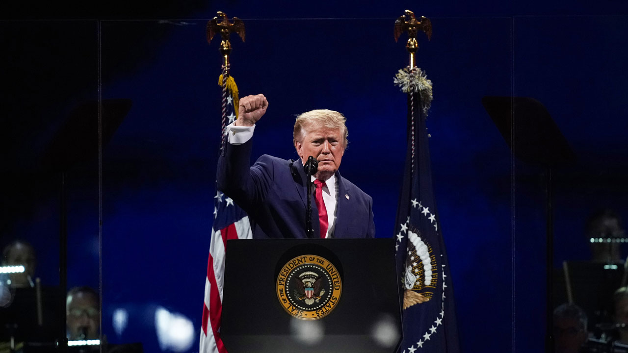 Trump Marshals Americans, Historic Spirit of Defiance in Speech Celebrating US’s 250th Birthday