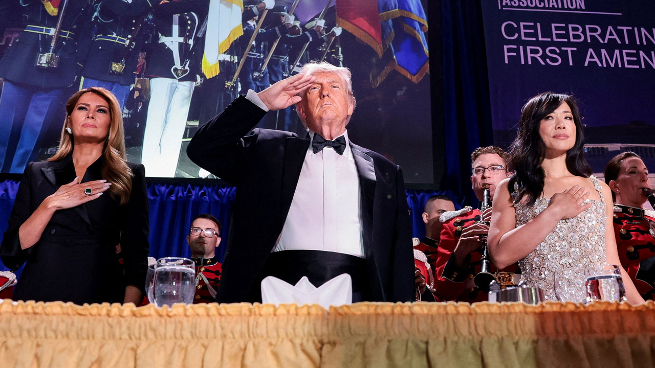 Trump Returns to White House Correspondents Dinner After Foiled Assassination Attempt