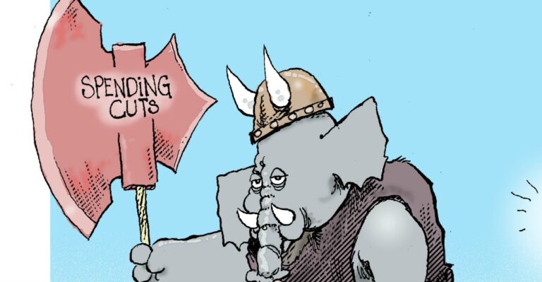 Cartoon: Washington’s Idea of ‘Budgeting’