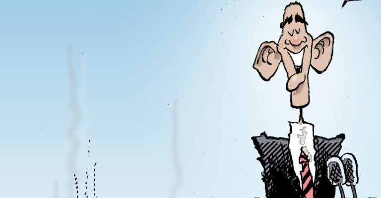 Cartoon: Obama’s Criticism of Walker on Foreign Policy