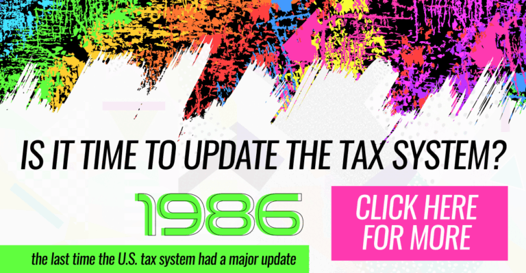 Infographic: Is It Time to Update the Tax System?