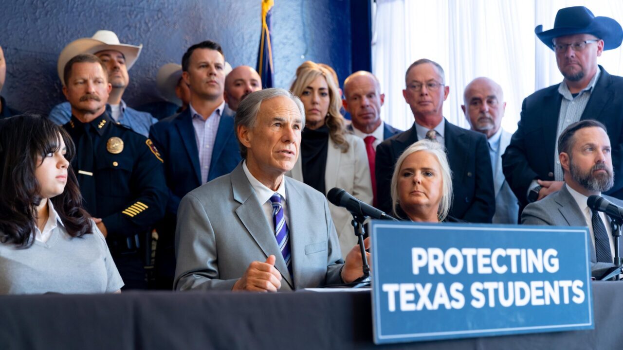 Abbott Targets School Predators With Proposal for Mandatory 10-Year Prison Terms
