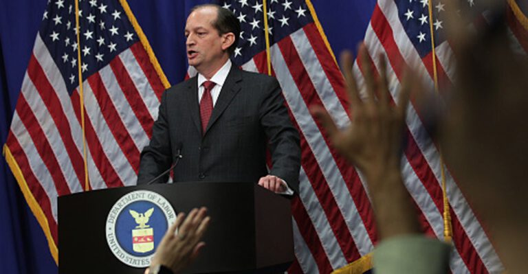 Acosta Defends Role in Epstein Deal