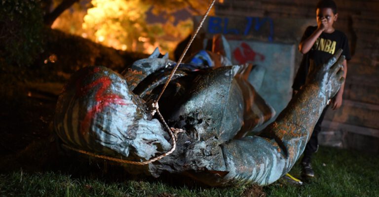 Why So Few Arrests? Police Stand by as Vandals Tear Down Statues