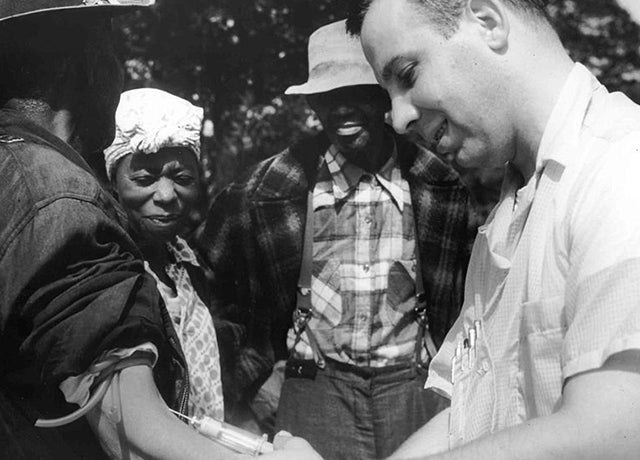 The once-secret  Tuskegee syphilis experiment shaped research ethics.  (Photo: National Archives via Wikimedia)