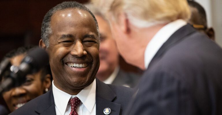 What Ben Carson Expects From the House’s New Democratic Majority