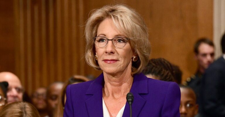 Here Are 10 Priorities for Betsy DeVos