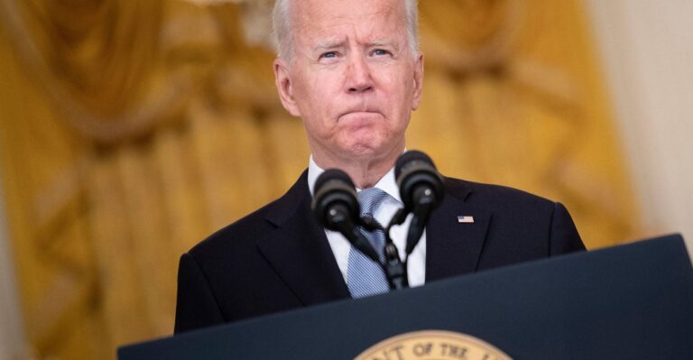On Afghanistan Fiasco, Biden Says ‘Buck Stops With Me’ While Blaming Everyone Else
