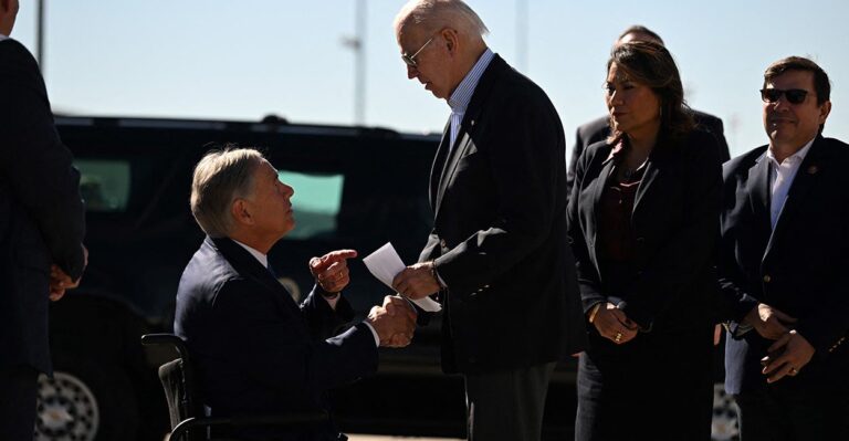 Greg Abbott Has Some Choice Words for Biden as the President Finally Makes His Way to the Border