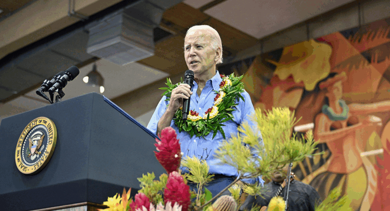 Hawaiians Respond to Biden’s ‘Despicable’ Maui Wildfire Comparison