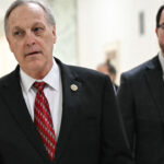 Andy Biggs, Republican from Arizona, arrives for a House Oversight Committee.