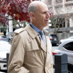 Chief Judge James Boasberg, Chief Judge of the US District Court, arrives at the E. Barrett Prettyman United States Courthouse, for the US District Court and US Court of Appeals for the District of Columbia Circuit, in Washington, DC, November 3, 2025. (Photo by SAUL LOEB / AFP) (Photo by SAUL LOEB/AFP via Getty Images)