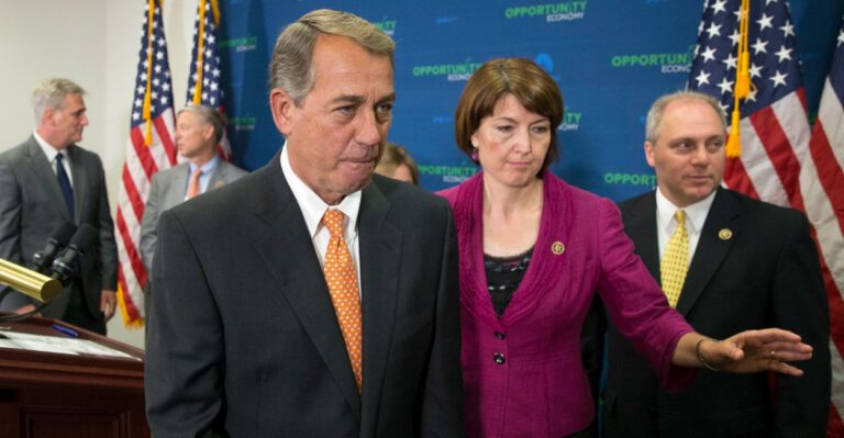 As Conservatives Weigh Challenge, House Leaders Stand By Boehner
