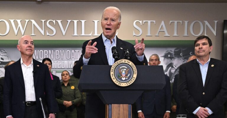 Fact-Checking 4 Big Claims Biden Made at the Border in Texas