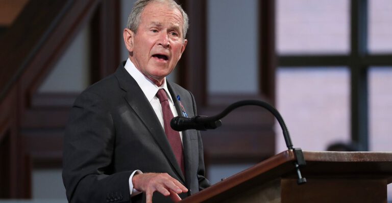 George W. Bush Congratulates Joe Biden, Says Donald Trump Has Right to Request Recounts
