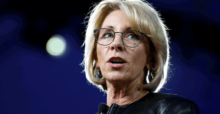 Betsy DeVos Confronts Transgender Controversy at CPAC