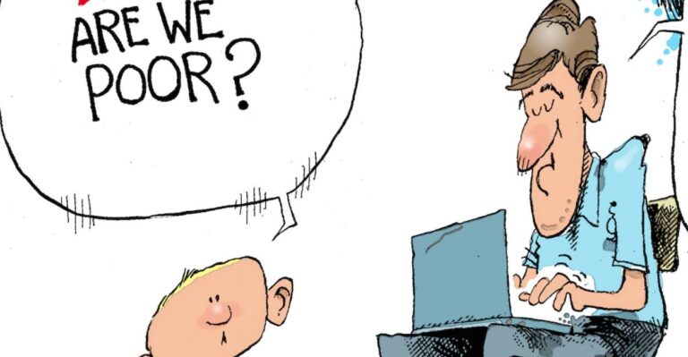 Cartoon: Are 40 Million Americans Truly Poor?