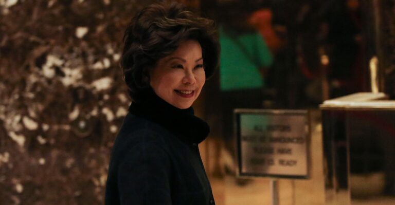 6 Interesting Facts About Elaine Chao, Trump’s Pick for Transportation Secretary