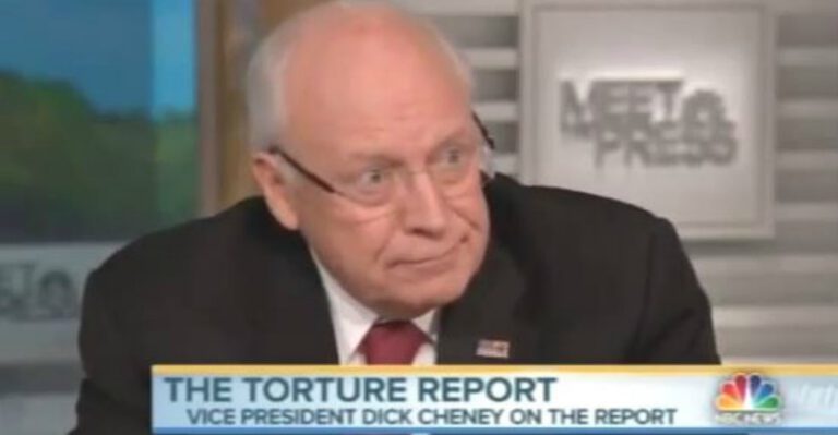 Cheney on CIA Interrogation Techniques: ‘I’d Do It Again in a Minute’