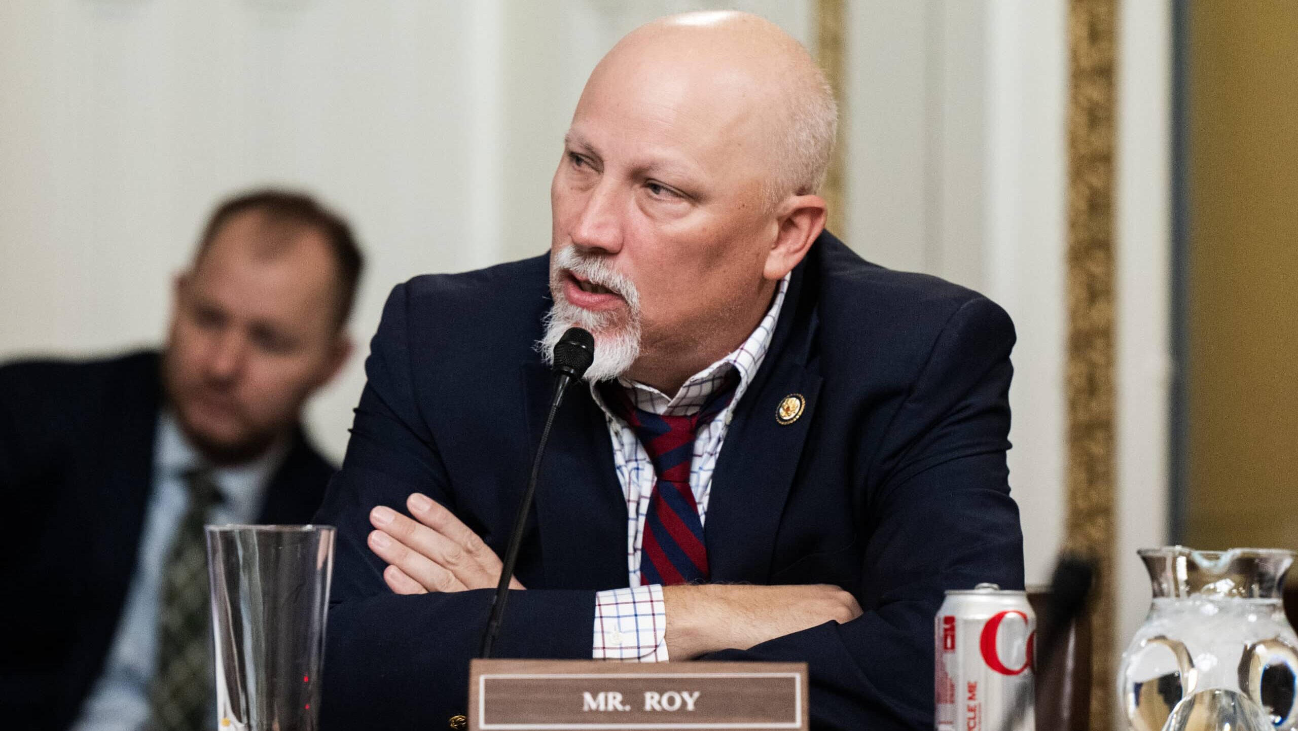Chip Roy in a committee hearing.