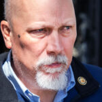 Chip Roy, R-Texas, leaves the U.S. Capitol.