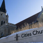 An anti-ICE protester outside of Cities Church in St. Paul said she uses dildos at her protest in order to prevent children from attending services.