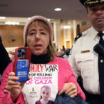 Code Pink co-founder Medea Benjamin has repeatedly gotten herself arrested for illegal protests, and the Center to Advance Security in America filed a request for the IRS to consider revoking the group's tax-exempt status for such activity.