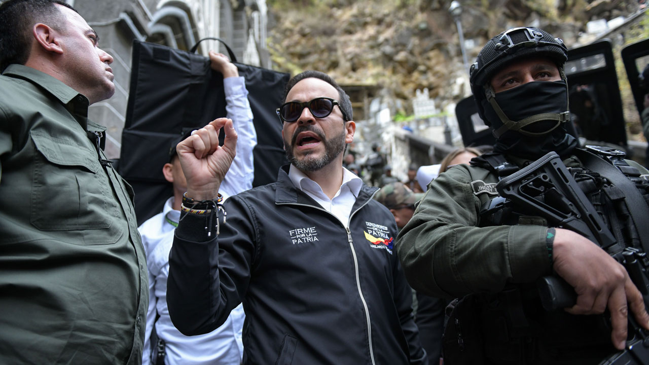 Home 2 Colombian President-elect Abelardo De la Espriella visits the Las Lajas Sanctuary to give thanks to Our Lady of Las Lajas following his victory in the 2026 presidential election, in Ipiales, Narino, Colombia, on June 27, 2026.