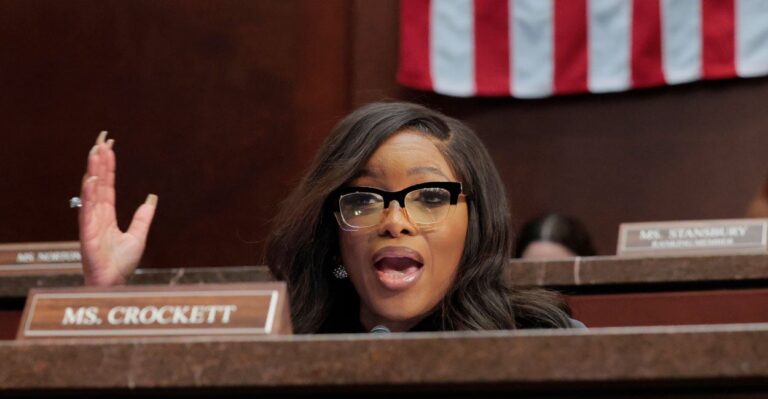 Jasmine Crockett Blasts Scrutiny of $2B Grant to Stacey Abrams-Connected Group
