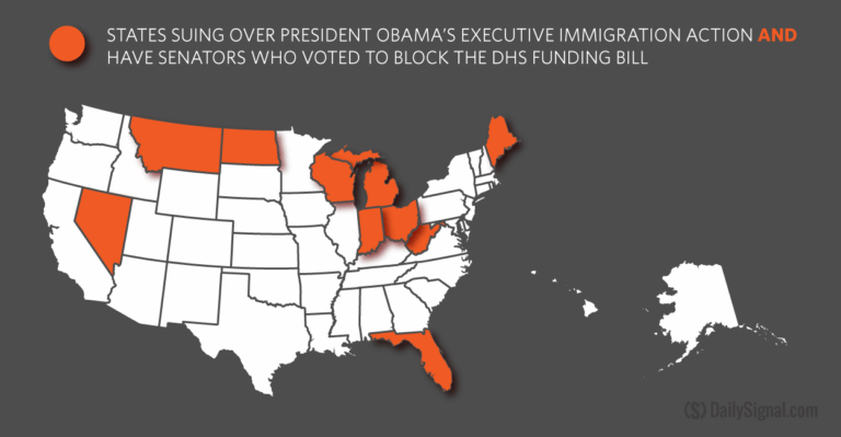 10 States Suing Over Obama’s Immigration Actions Find Their Senators on Opposite Side