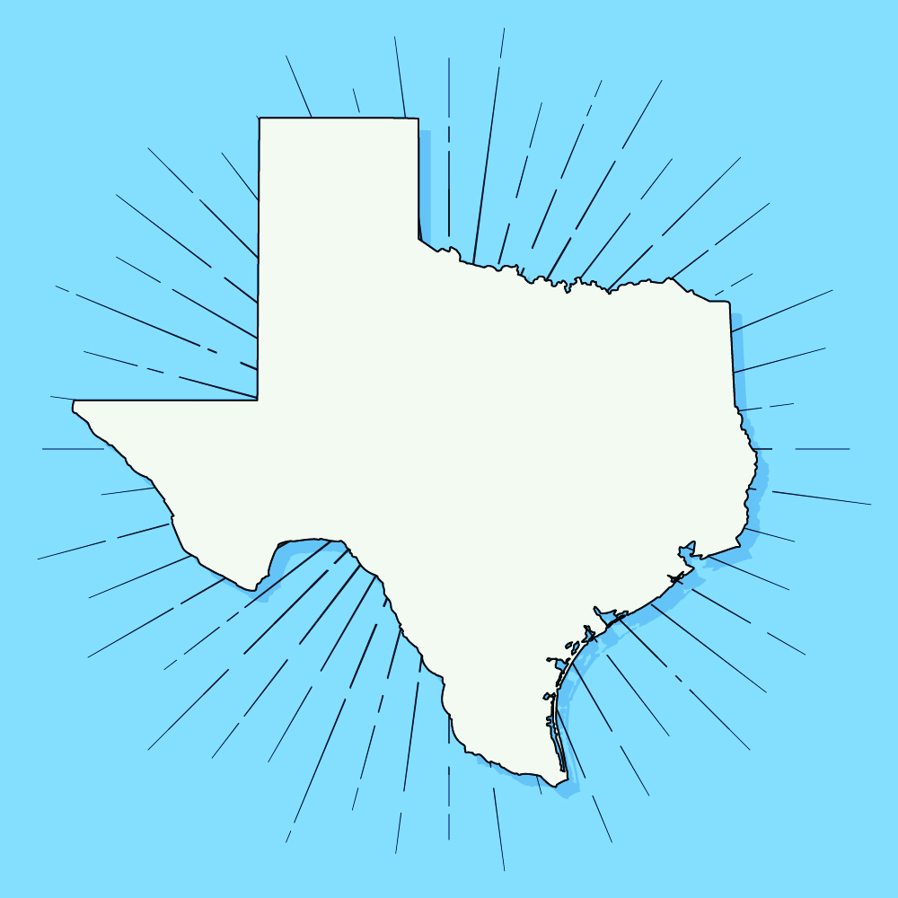Map of Texas