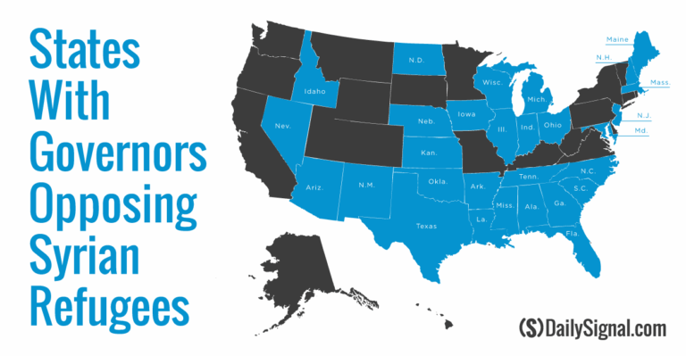 In Wake of Paris Terrorist Attacks, Here’s a Map of the States Shutting Their Doors to Syrian Refugees