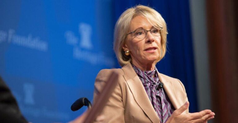Betsy DeVos Hails Growth and Popularity of School Choice