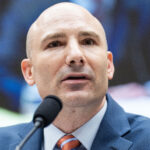 UNITED STATES - MAY 14: Steve Descano, Fairfax County Commonwealth's Attorney, testifies during the House Judiciary Subcommittee on Immigration Integrity, Security, and Enforcement hearing titled "Fairfax County, Virginia: The Dangerous Consequences of Sanctuary Policies," in Rayburn building on Thursday, May 14, 2026. (Tom Williams/CQ-Roll Call, Inc via Getty Images)