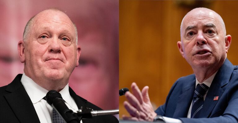 Tom Homan Tells Tucker Carlson He ‘Used to Respect’ Mayorkas  