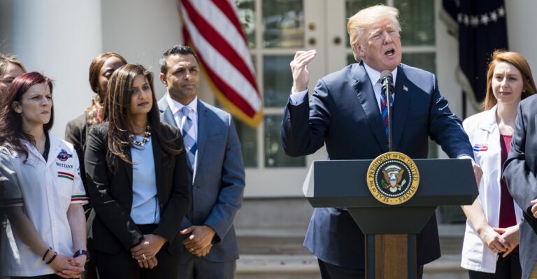 Trump Seeks to Scale Back More EPA Rules, Says Tax Cuts Boosting Manufacturing