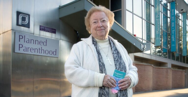At 85, She Has Stood for Unborn Outside Planned Parenthood, at Supreme Court, and Before Congress