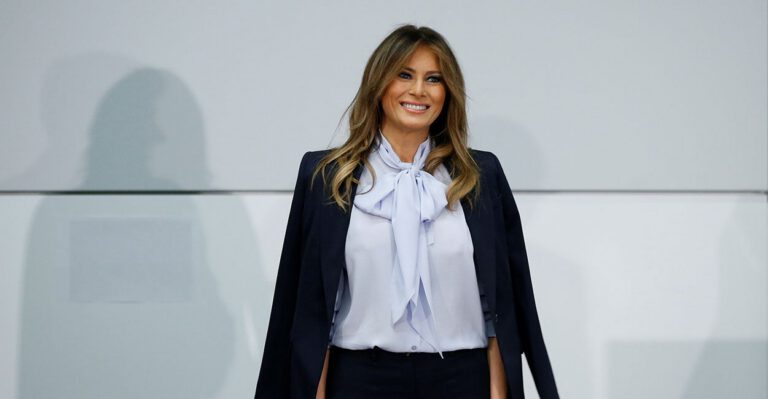 Melania Trump Stands Up for Online Safety, Against Cyberbullying