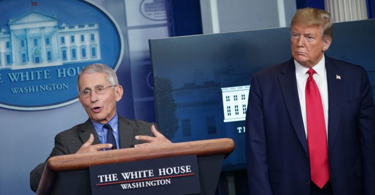 Trump, Fauci Express Frustration With How Media Covers COVID-19 Response