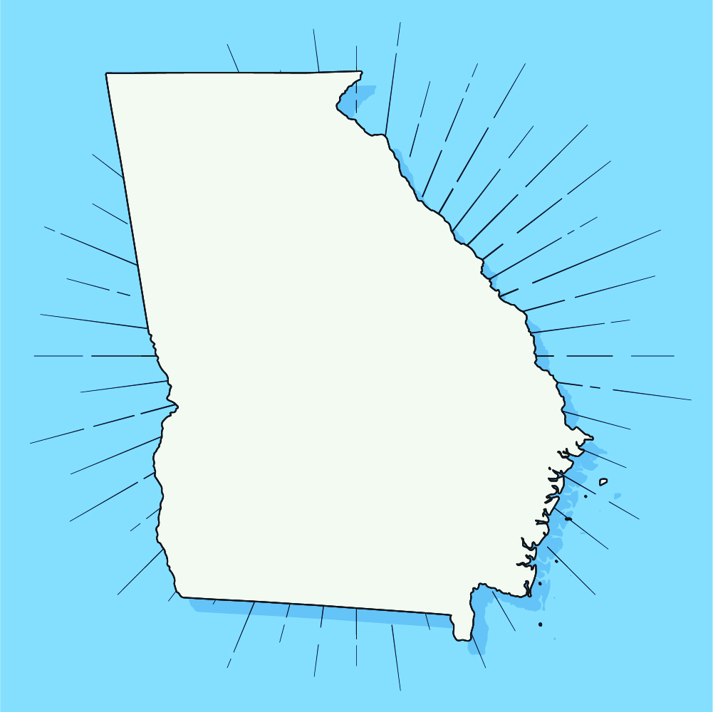 Map of Georgia