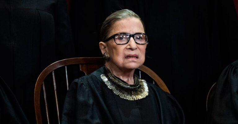 Justice Ginsburg Is Back at the Supreme Court, and She’s Sending a Message